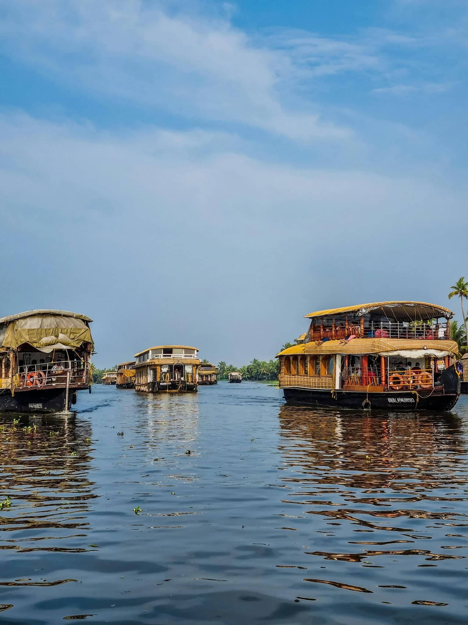 Luxury Kerala backwaters houseboat experience in Alleppey